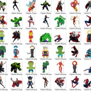 Avengers clipart Bundle