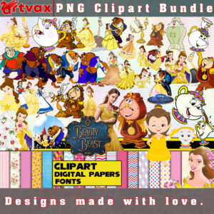 Beauty and the Beast PNG Bundle