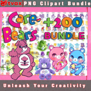 Care Bears PNG Clipart Bundle
