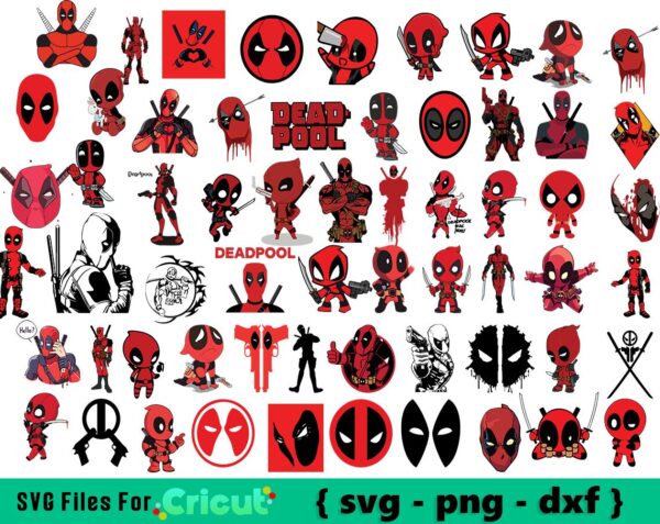 Deadpool SVG Bundle