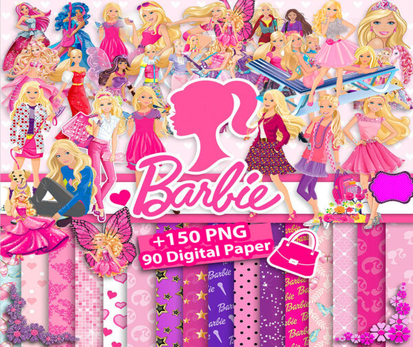 Barbie PNG Bundle