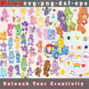 Care Bears SVG and PNG Bundle - Adorable and Whimsical Designs for Kids' Crafts and Projects