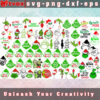 Grinch SVG Bundle - Whimsical and Festive Designs for Holiday Fun