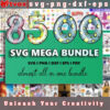 8500 Mega SVG Bundle featuring over 8500 high-quality SVG files covering a wide range of themes, styles, and designs