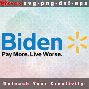 BIDEN PAY MORE LIVE WORSE SVG