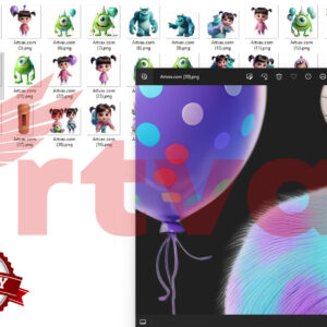 Monsters Inc PNG Bundle