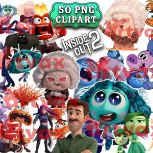 Inside Out 2 png bundle