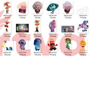 Inside Out 2 png bundle