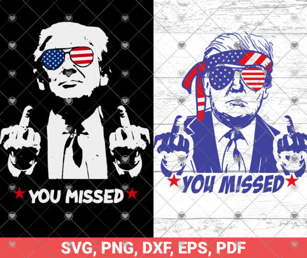 Trump You Missed svg