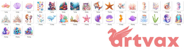 Mermaids Clipart