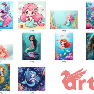 Mermaids Clipart