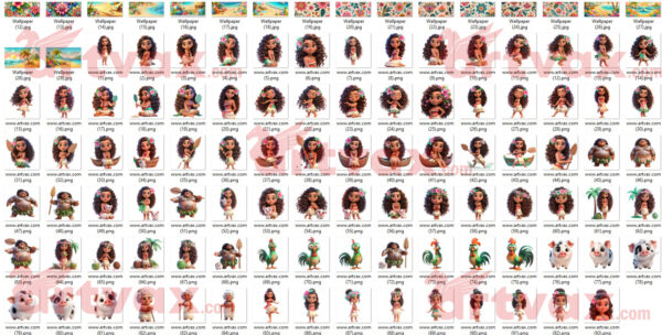 Moana Png Files