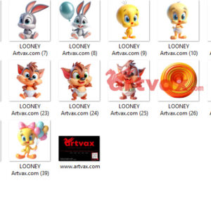 Cute 3D Baby Looney-Tunes Png