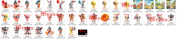 Cute 3D Baby Looney-Tunes Png