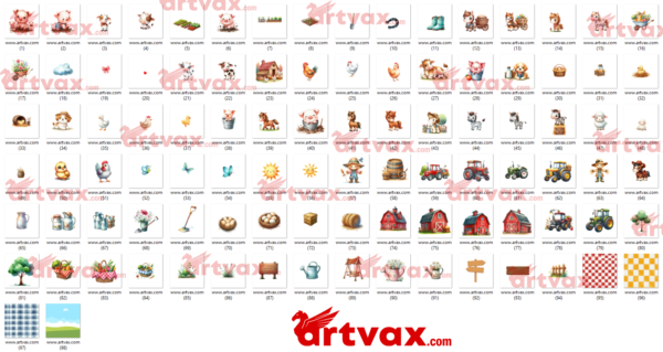 Farm Animal Clipart,