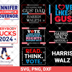 Kamala Harris, Svg Bundle