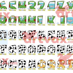 Toy Story Doodle Alphabet