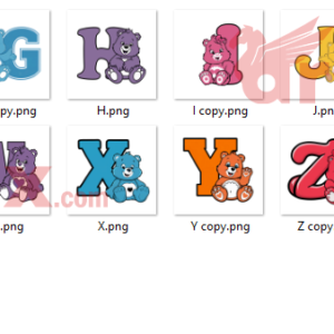 Care Bears Png Bundle