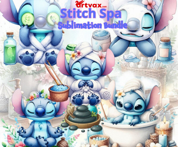 Stitch Spa Watercolor