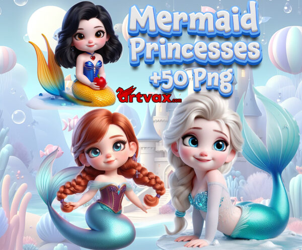 Mermaid Disney Princess Clipart