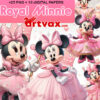 Minnie Royal princess Clipart Bundle