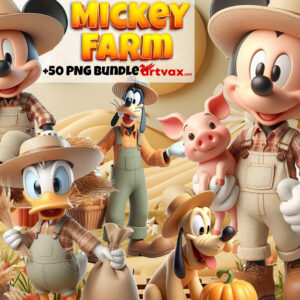 Mickey Farmer clipart bundle