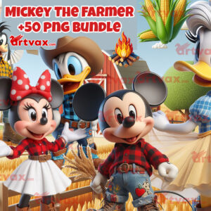 Mickey Farmer Clipart PNG