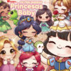 Cute Baby Princesses Clipart