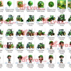 John Deere PNG Bundle