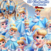 Cinderella PNG Cliparts Bundle