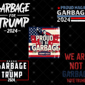 Proud MAGA Garbage SVG bundle