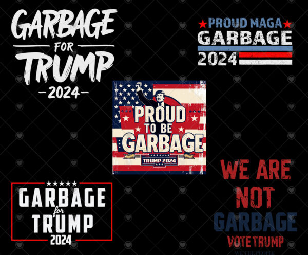 Proud MAGA Garbage SVG bundle