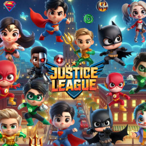 Justice League Clipart Bundle