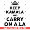 keep kamala and carry on a la SVG