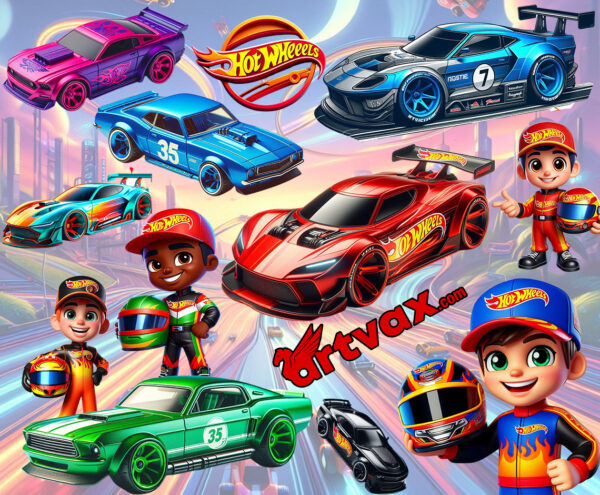 Hot Wheels Clipart