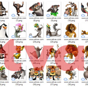 Madagascar Clipart Bundle