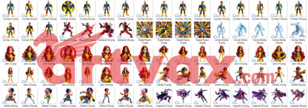 X-Men PNG Bundle