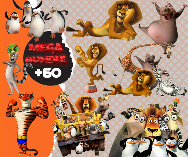 Madagascar Clipart Bundle