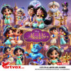 Cute 3D Aladdin png bundle