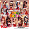 Christmas Girls PNG Bundle