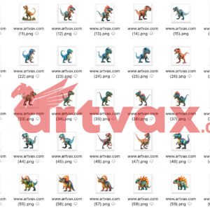 Dinosaur PNG Clipart Bundle