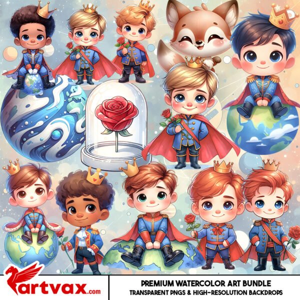 Little Prince PNG Bundle