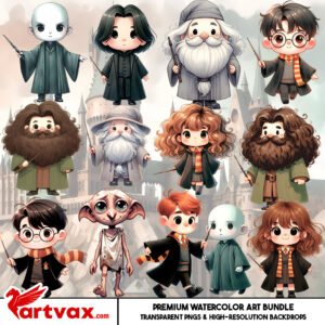 Wizard School PNG Bundle