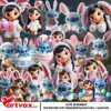 Easter Bunny Stitch PNG Bundle