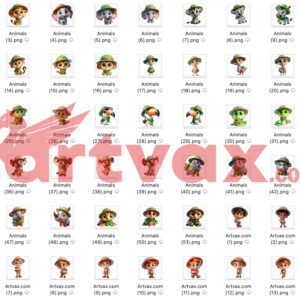 Safari PNG Bundle