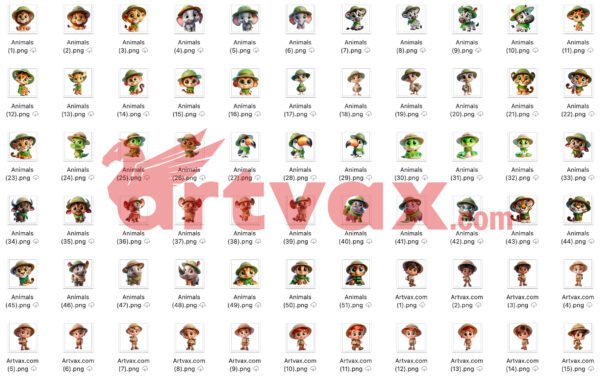 Safari PNG Bundle