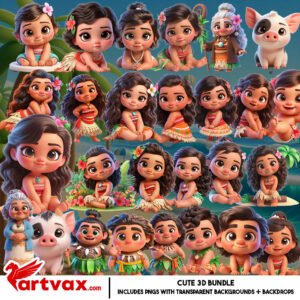 Moana Birthday Sublimation