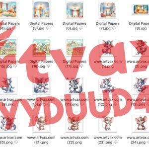 Tom and Jerry PNG Bundle