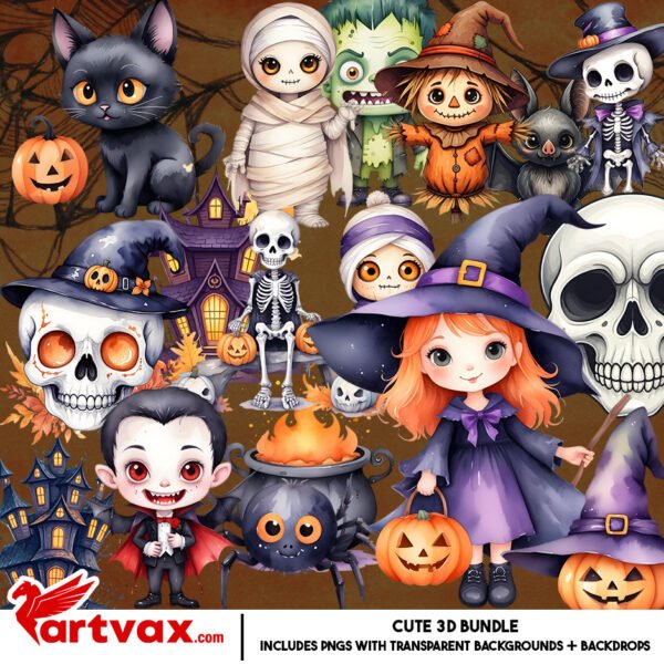 Halloween PNG Bundle