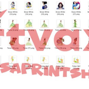 Princess PNG Clipart Bundle
